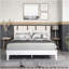 Grand lit plateforme - blanc