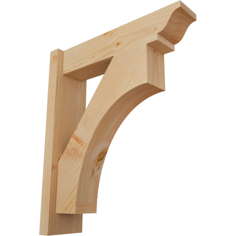 Persienne en bois Westlake, Sapin Douglas de 5 1/2 po (lisse), P 20 po x H 24 po