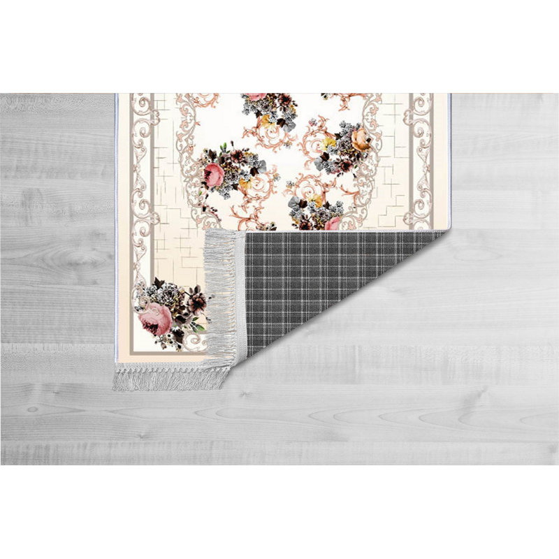 Luxurious Hall Carpet, 100% Velvet Fabric, 31.5 x 59.1 Inches | Non-Slip Cotton Sole, Pile Height: 0.4 Inches | Antibacterial & Machine Washable, 3D Digital Printing | Elegant Design for Living Room & Entryway