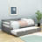 Twin Wooden Daybed with Twin Size Trundle-1877143000