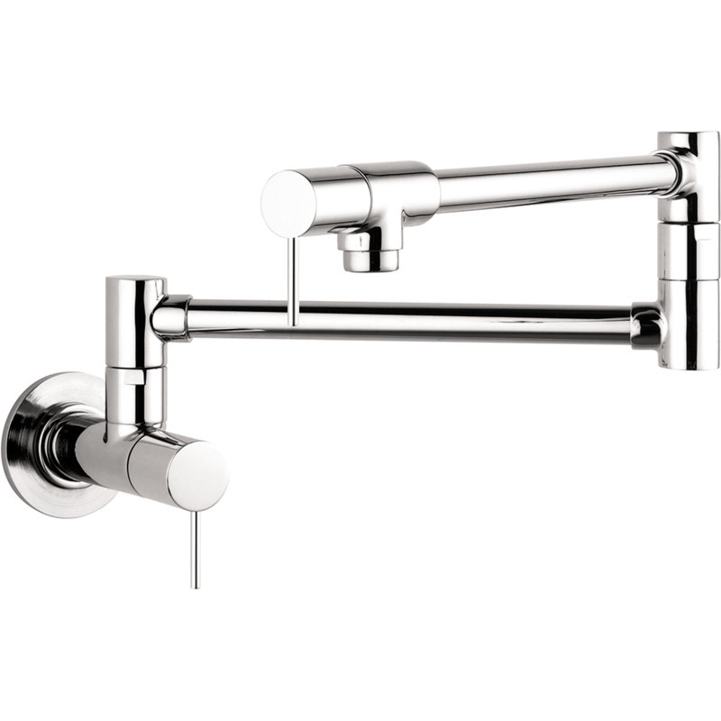 AXOR Starck Double Handle Pot Filler, Chrome