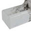 Table basse avec table d'appoint Bianco White