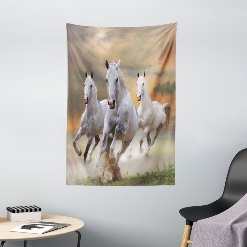 Tapisserie en polyester, H 60 po x l 40 po