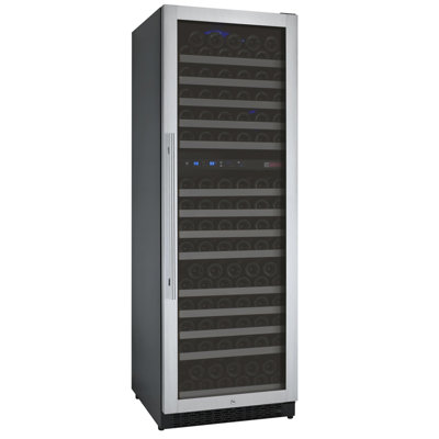Allavino 24" Wide Flexcount Ii Tru-Vino 172 Bottle Dual Zone Black Wine Refrigerator | Fridge.com
