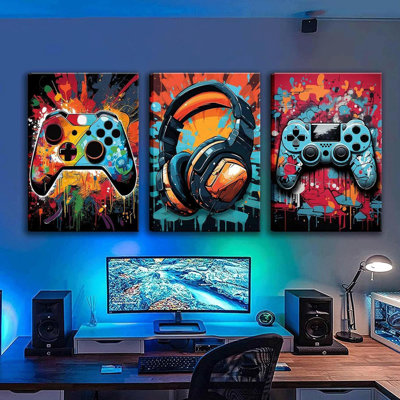3 Piece Wrapped Canvas Wall Art