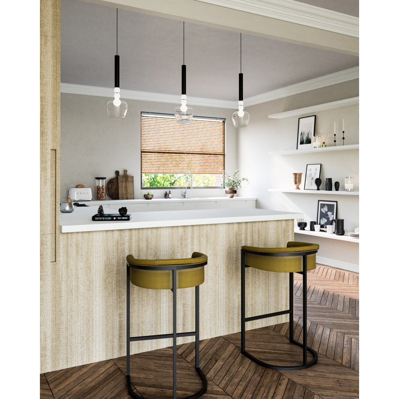 Rise 1 - Light LED Pendant, Black