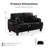 Luka 2-Piece Chenille Sofa Set-90041584-68259993