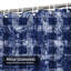 Rideau de douche Grid Indigo-1242679361