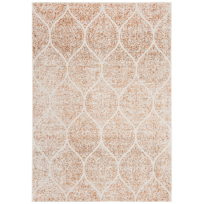 Tapis à motif géométrique Balcom Performance, Rectangulaire 3 pi x 5 pi