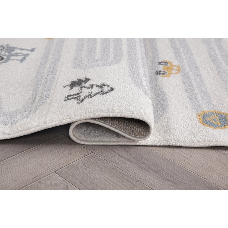 Rohrer Machine Made 36.22cm X 53.15cm Indoor / Outdoor Area Rug