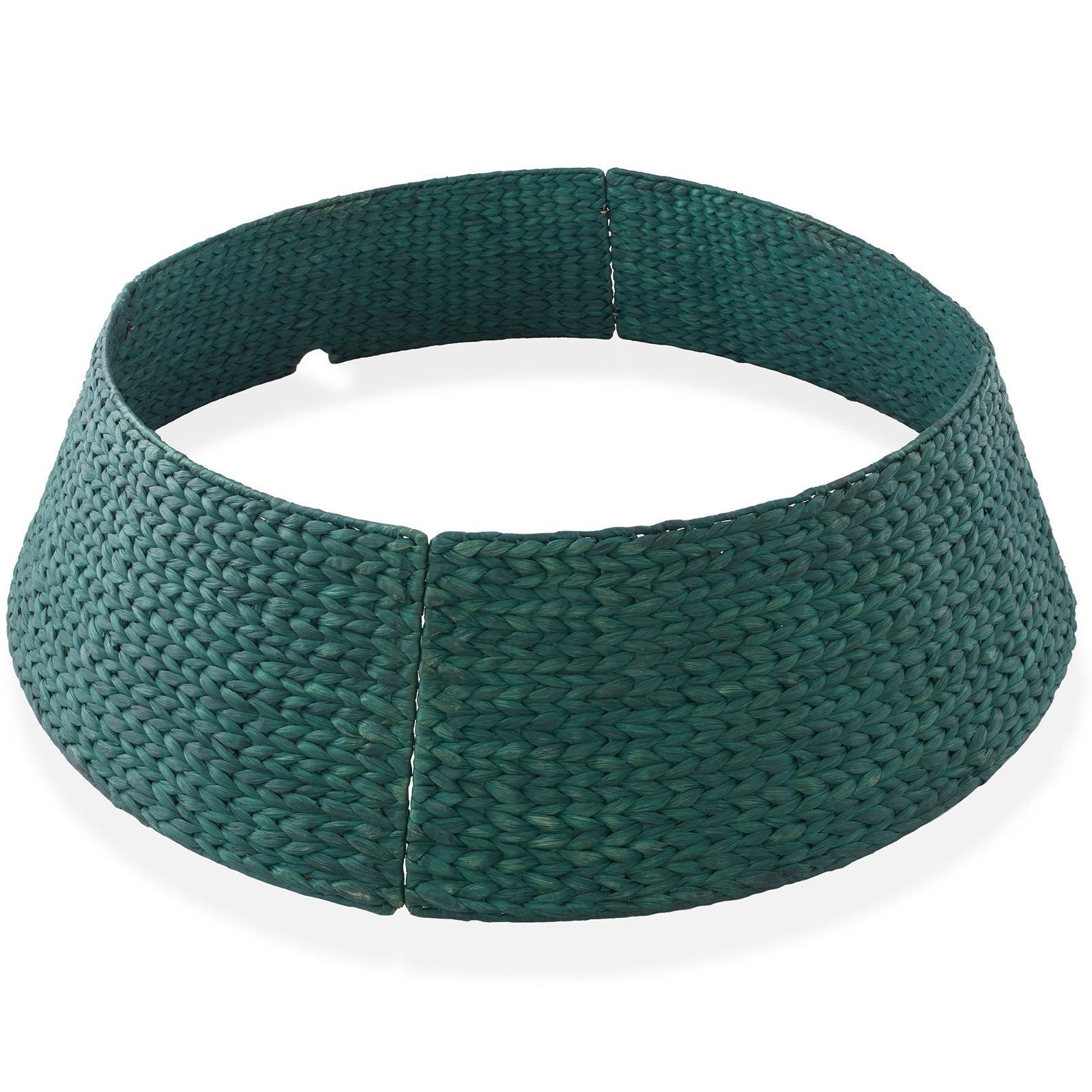 Water Hyacinth Tree Collar, 12" H x 42" W, Green