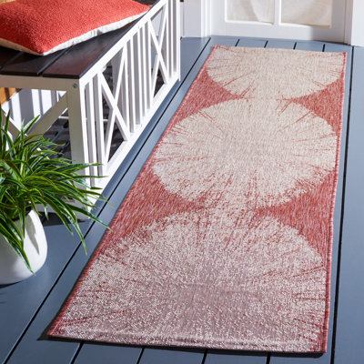 Damin Performance Abstract Indoor/Outdoor Area Rug