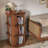  3 Tier Rotating Bookshelf, 360 Spinning Corner Bookcase Tower, Round Bookshelf, Floor Standing Book Shelf Organizer For Bedroom And Living Room-1002778267