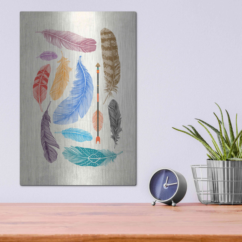 "Collection Feather" par Rachel Caldwell, H 16 po x l 12 po