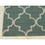 Tapis vert en laine touffeté à la main Durrant