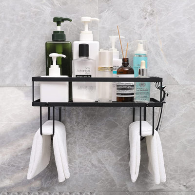 Iron Bathroom Shelves