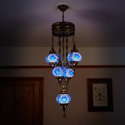 Karlie 5 - Light Bronze Cluster Pendant