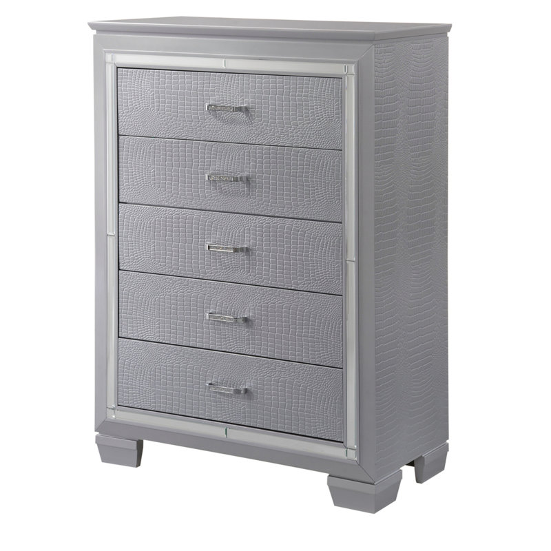 Commode haute 5 tiroirs Modern