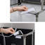 Panier à linge à 2 niveaux avec 4 sacs détachables - Étanche, panier de base stable, amovible