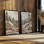 «Rocky Mountain View», ensemble de 2, reproduction sur toile-420464164-420464188