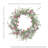 22" Polyester Daisy & Allium Wreath