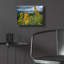 Art mural en verre Latitude Run® «Sunchokes At Hauteur Of Land» par Rick Berk-1965518502
