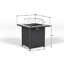 Table foyer au propane 28 po-114833139