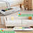 2 in 1 Kid Activity Table with Large Storage, Construction Play Table Compatible with Lego Building Block, Cars and Trains, Toy Organizer Game Table Store Under Bed or Sofa for Boys Girls