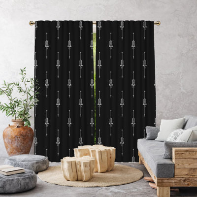 Burley Semi Sheer Curtain Pair