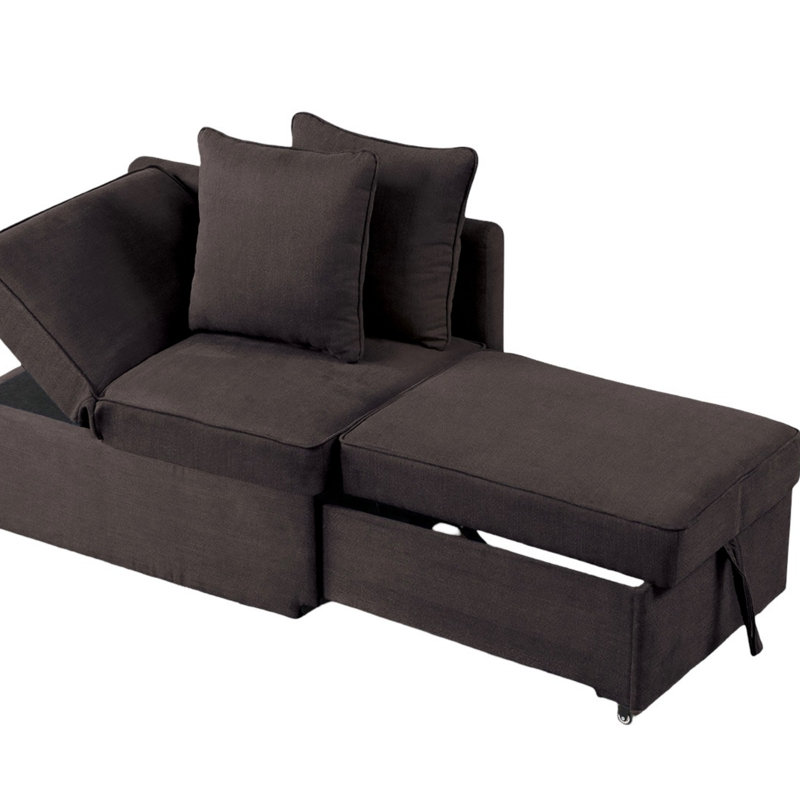 Fauteuil convertible 1pc, Gris