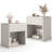 Modern Fluted Nightstand Set Of 2 – Mid-Century Bedside Tables With Drawer & Open Storage – Large Wide End Table For Bedroom & Living Room-614264013-614263985