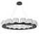 Vessel 16 - Light Dimmable LED Wagon Wheel Chandelier