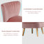 Fauteuil de chambre en velours de 21,5 po Fariha