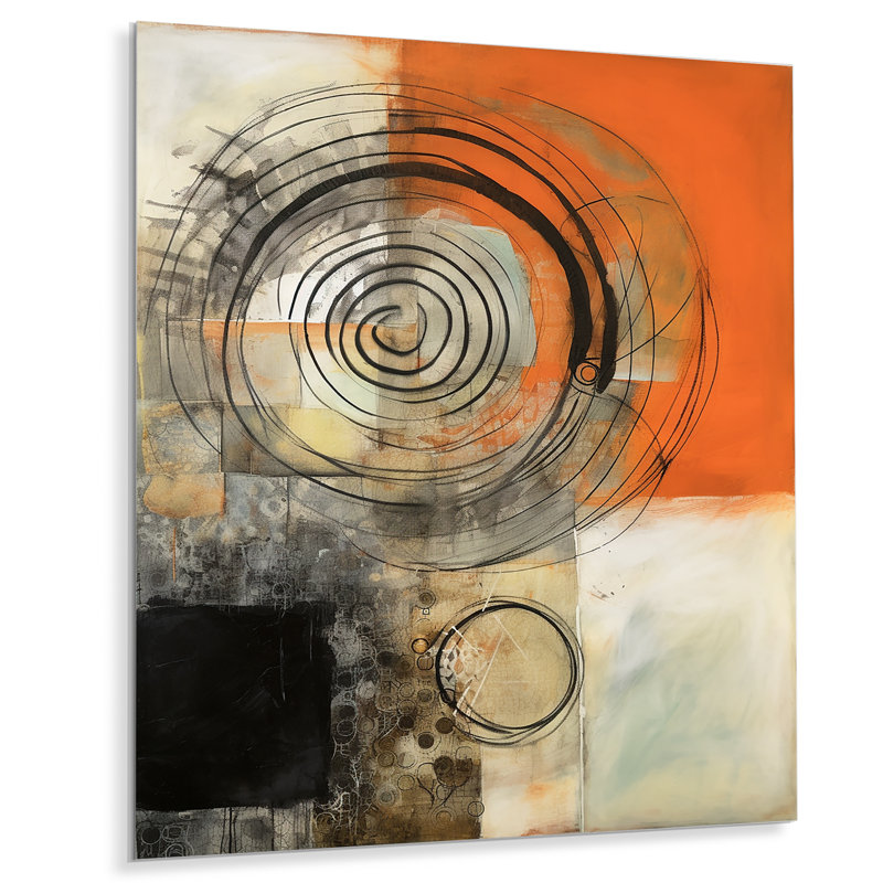 Décoration murale Mid Century Chromatics IV - Modern Midcentury, H 20 po x l 12 po x P 1 po