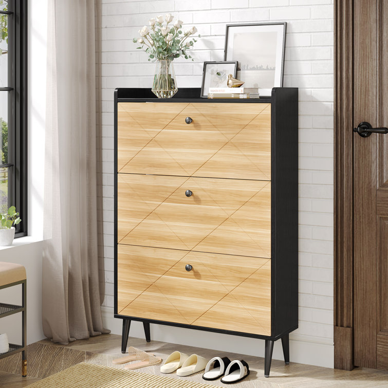 24 Pair Shoe Storage Cabinet Latitude Run