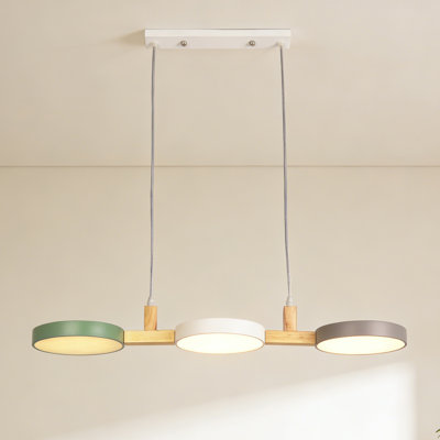 Luminaire suspendu 3 lumières Nordic Linear