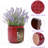 Round Indoor/Outdoor Ceramic Pot Planters-289813474