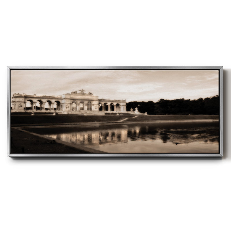 Gloriette Schonbrunn - toile encadrée, H 20 po x l 50 po