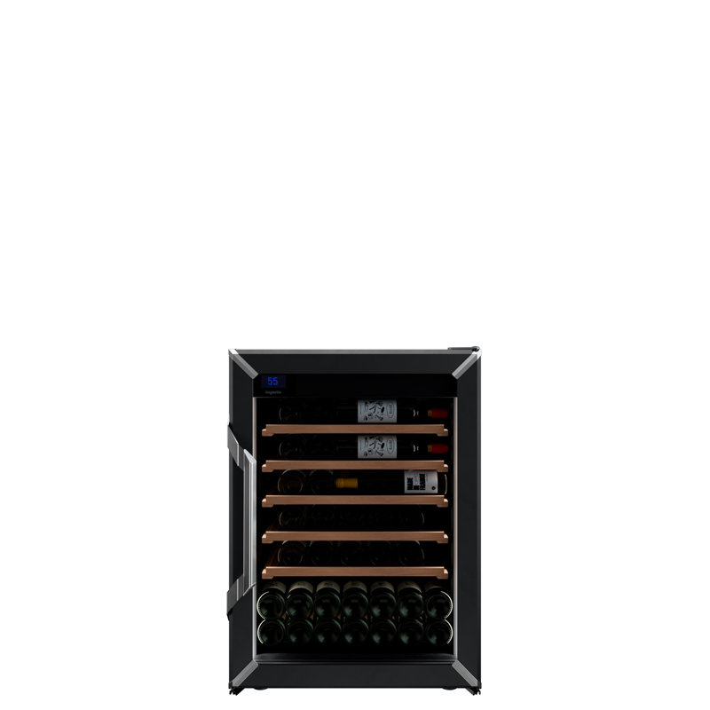 Goguette By The Eurocave Group [50+ Bottles] Freestanding Single Zone Wine Refrigerator, Black