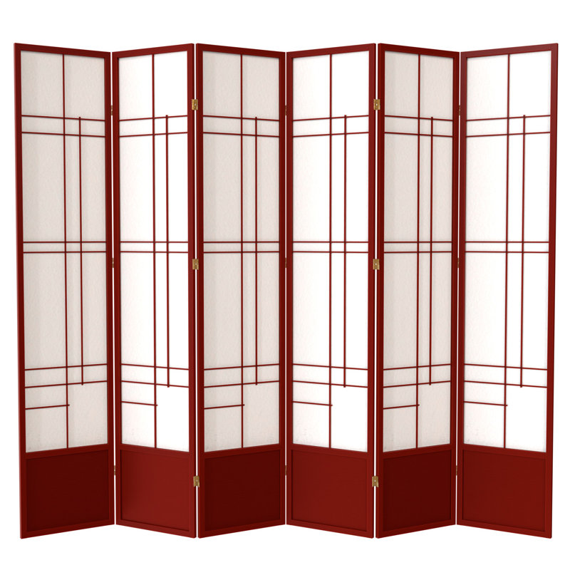 Cloison pliante Clara, Bois de rose, 6