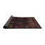 Tapis traditionnel brun / rouge / vert-189654246