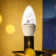 40-Watt Equivalent E12 Candelabra Frosted Dimmable LED Light Bulb Contractor Pack, 2700K Soft White, 60-pack