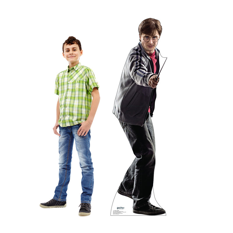 Harry Potter Life-Size Cardboard Standup with Wand