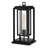 Republic Composite 1-Light Outdoor Pier Mount Double Frame Lantern
