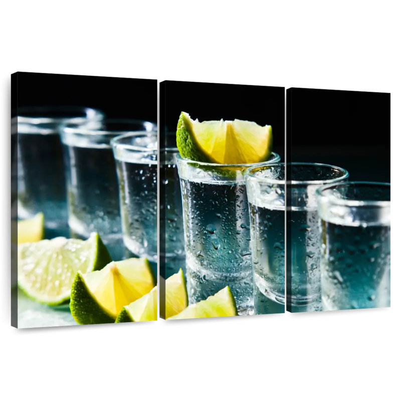 Yarlin Lime Tequila Drinks, 48" H x 74" W
