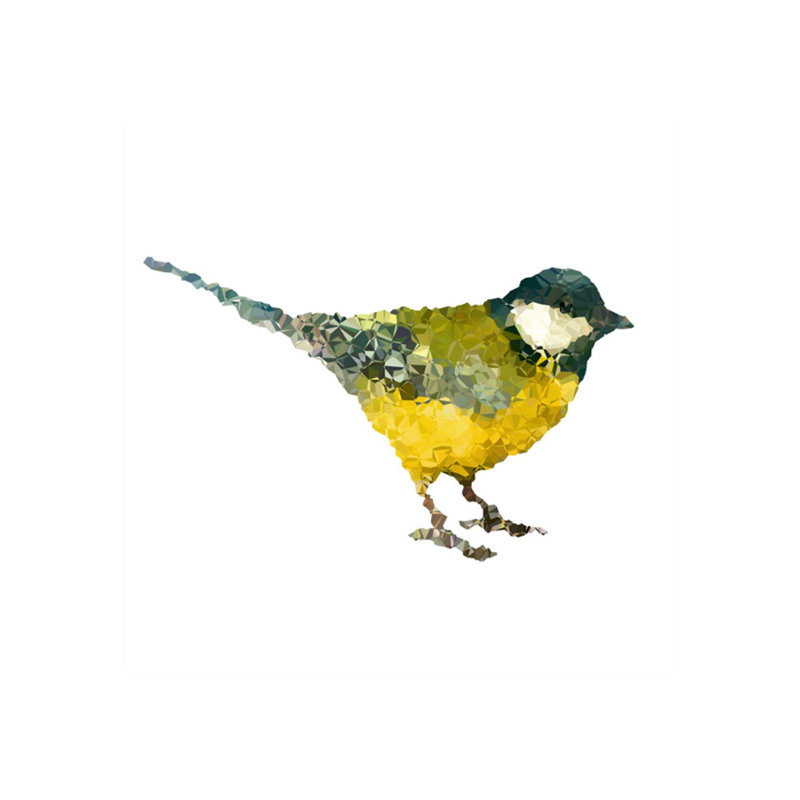 Feathered Mosaic II Print by Emma Brooks, Matte