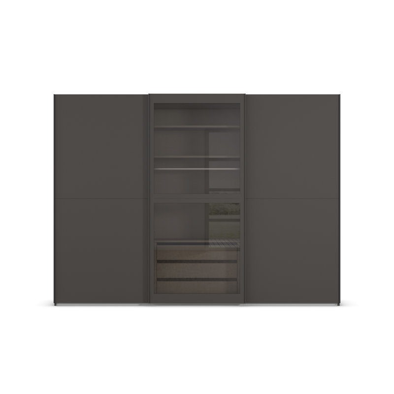Lumis 3 Door Sliding Wardrobe, Premium