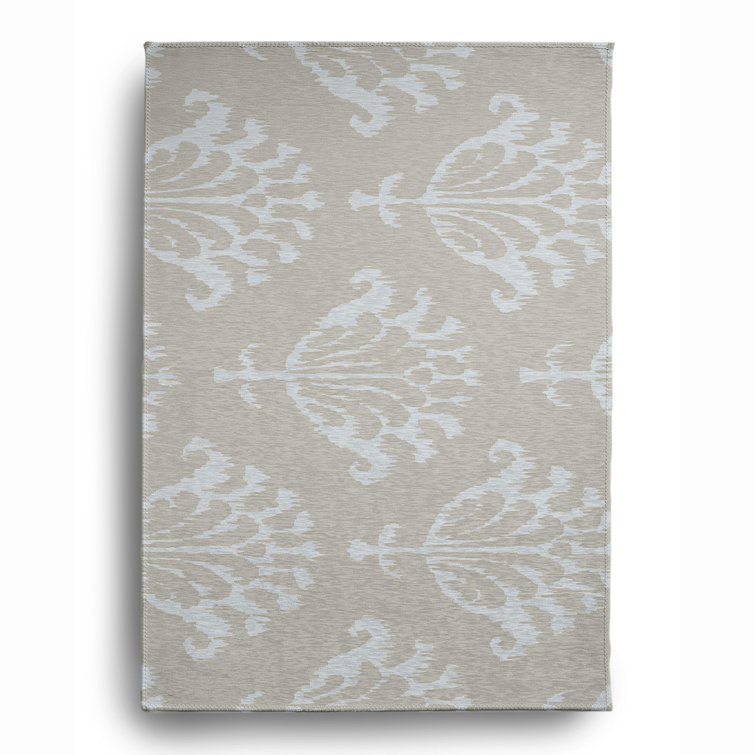 Birkett Chenille Floral Indoor Rug
