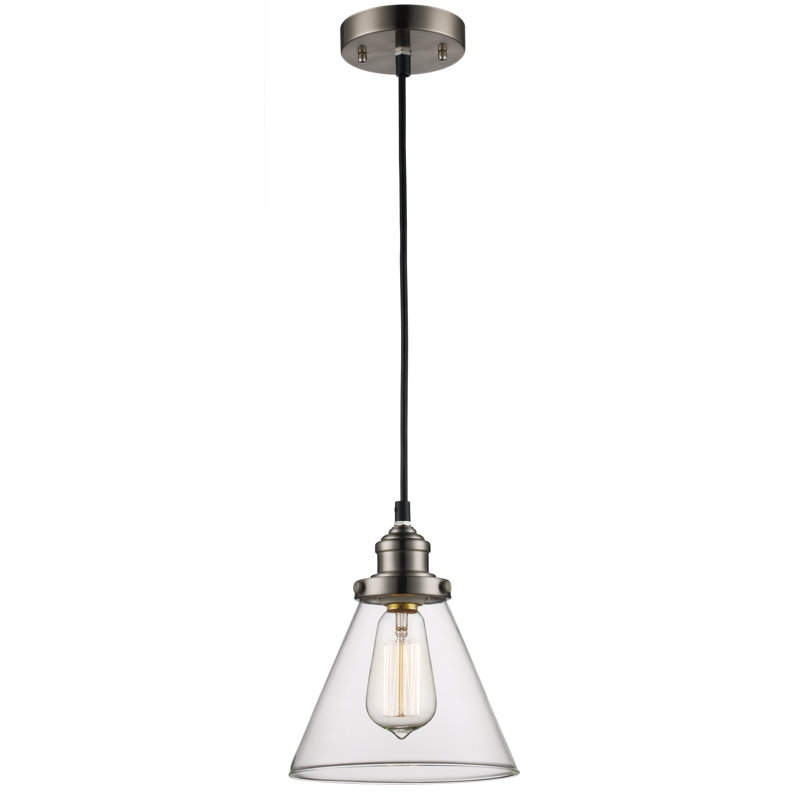 Luminaire suspendu conique 1 lumière Thorgard