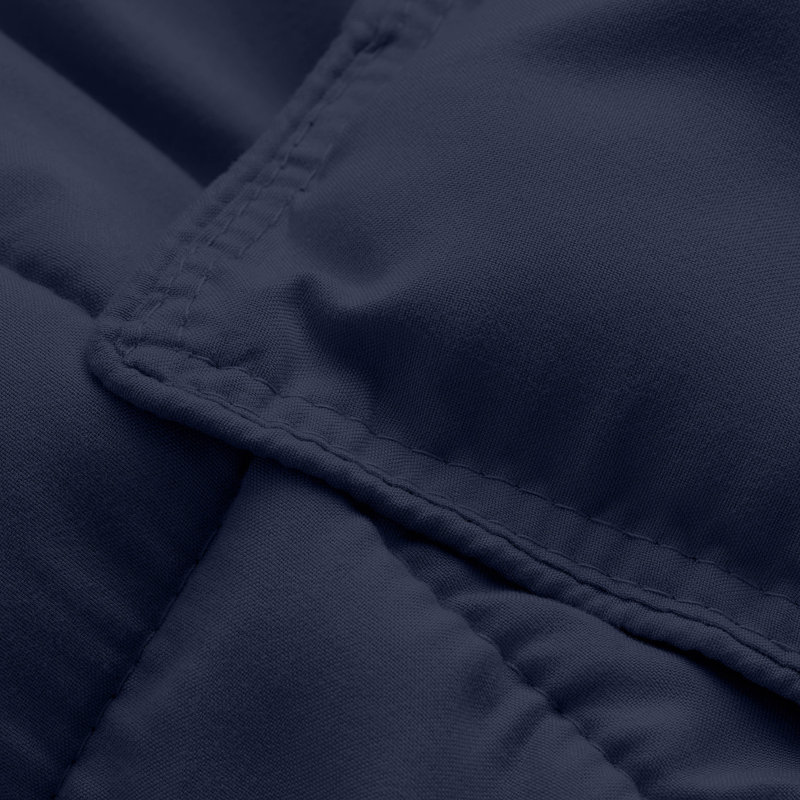 Ensemble d'édredon ultra-doux toutes saisons, Édredon pour grand lit + 2 taies décoratives sta, Minuit
